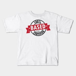 100 percent certified based Kids T-Shirt